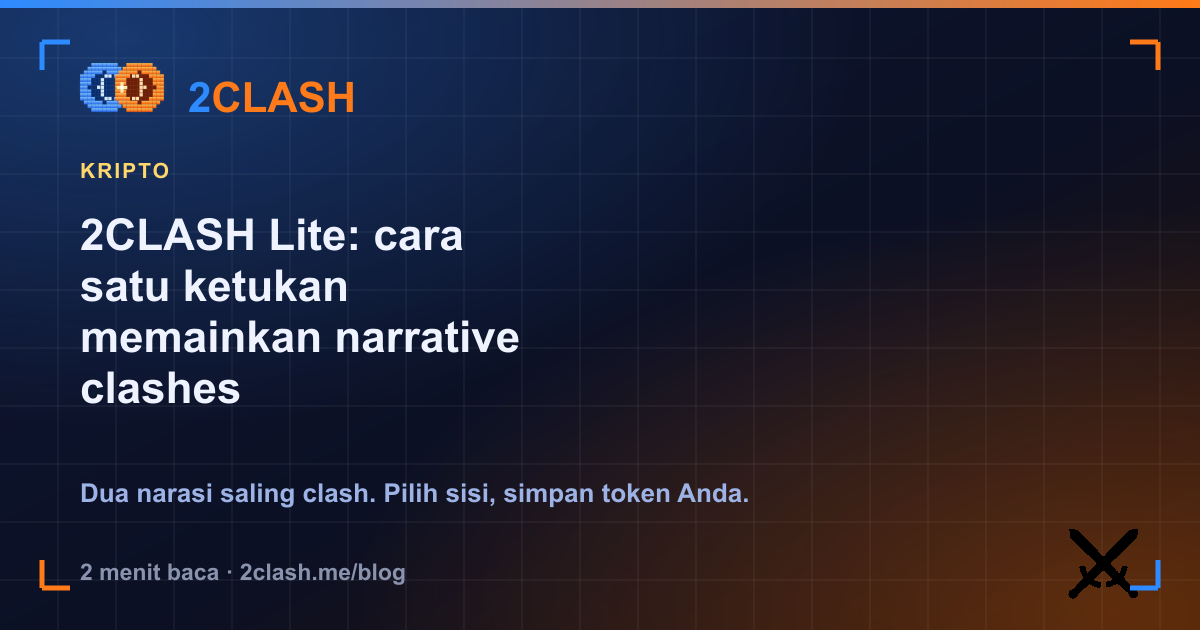 2CLASH Lite: cara satu ketukan memainkan narrative clashes